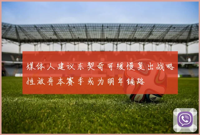 媒体人建议东契奇可缓慢复出战略性放弃本赛季或为明年铺路